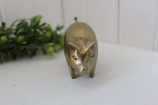 Brass Pig